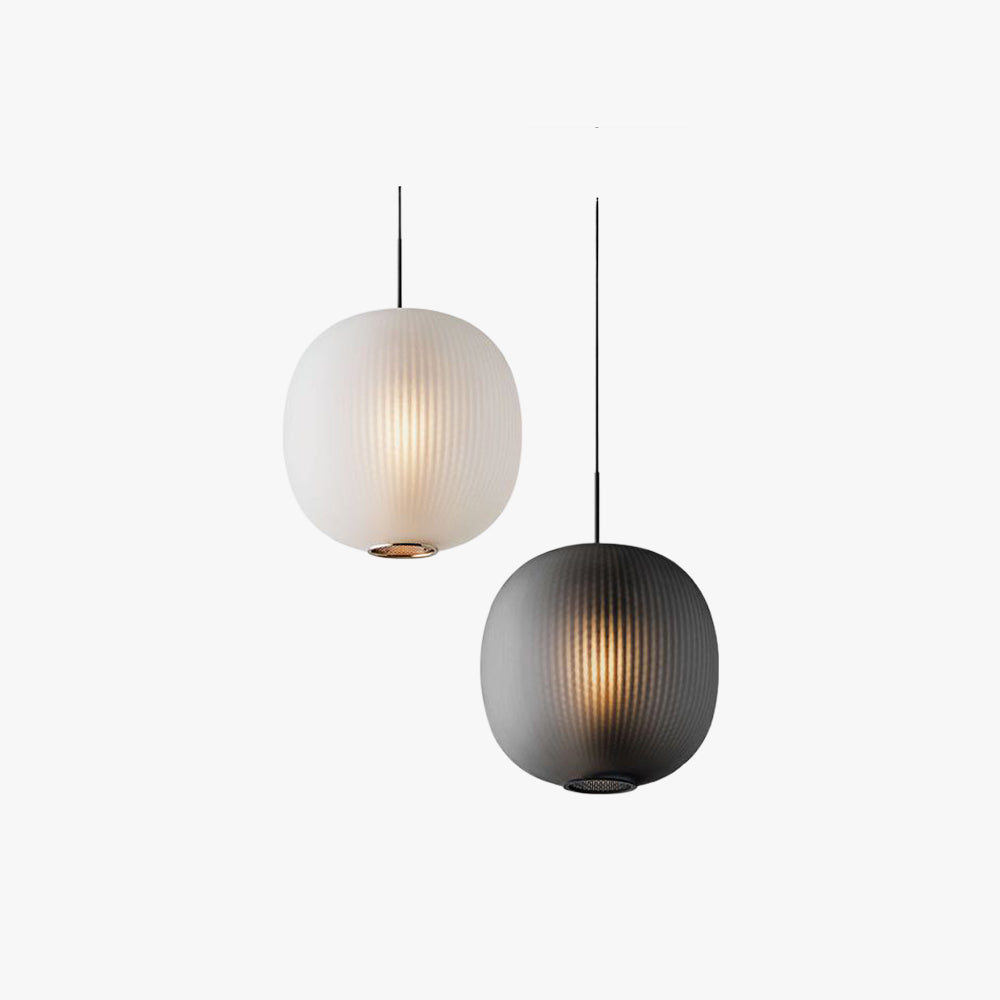 Valentina Moderno LED Lampada a Sospensione Metallo Cilindro Vetro Smerigliato Bianco/Grigio Soggiorno/Camera da Letto
