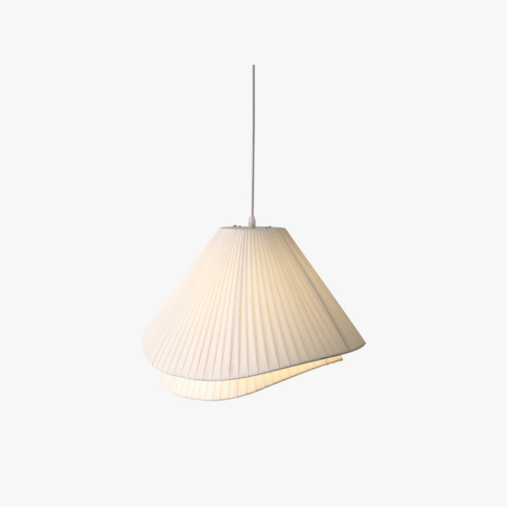 Ritta Minimalista LED Doppio Strato Lampade a Sospensione Tessuto LED Bianco Soggiorno/Camera da Letto