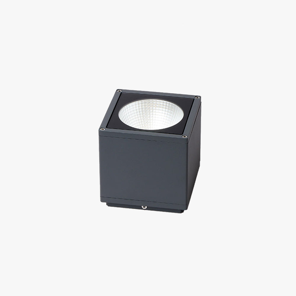 Ray Moderno Cube Metallo Vetro Plafoniere Corridoio