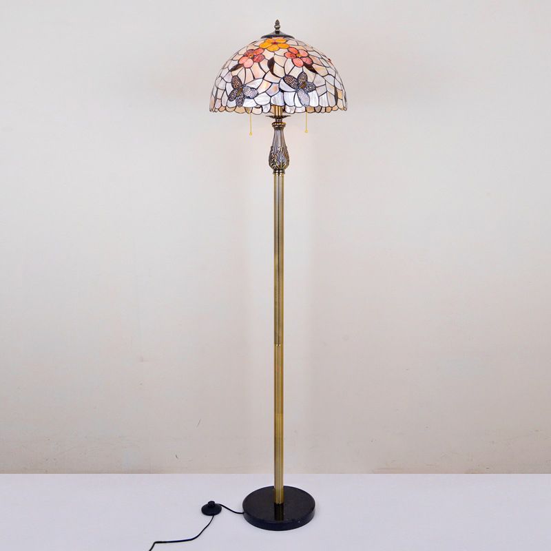 Silva Speciale LED Lampade da Terra Vintage Farfalla Fiore Metallo Colorato Soggiorno/Camera da Letto