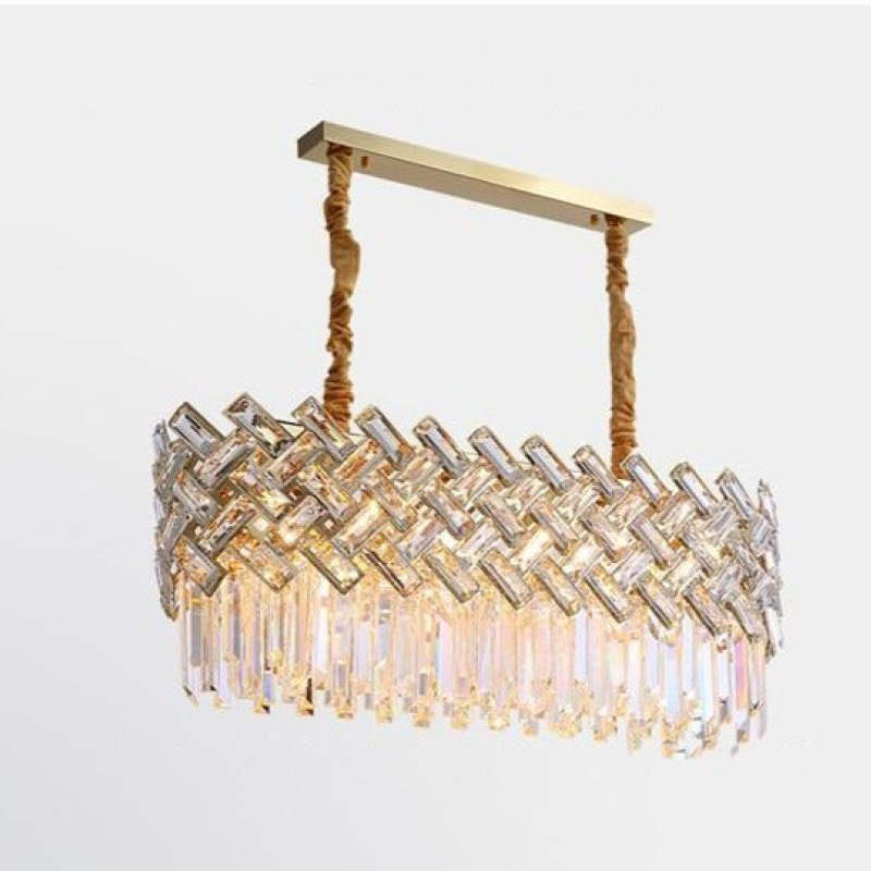 Marilyn Lusso LED Oro Moderni Lampade a Sospensione Cristallo Metallo Soggiorno/Camera da Letto