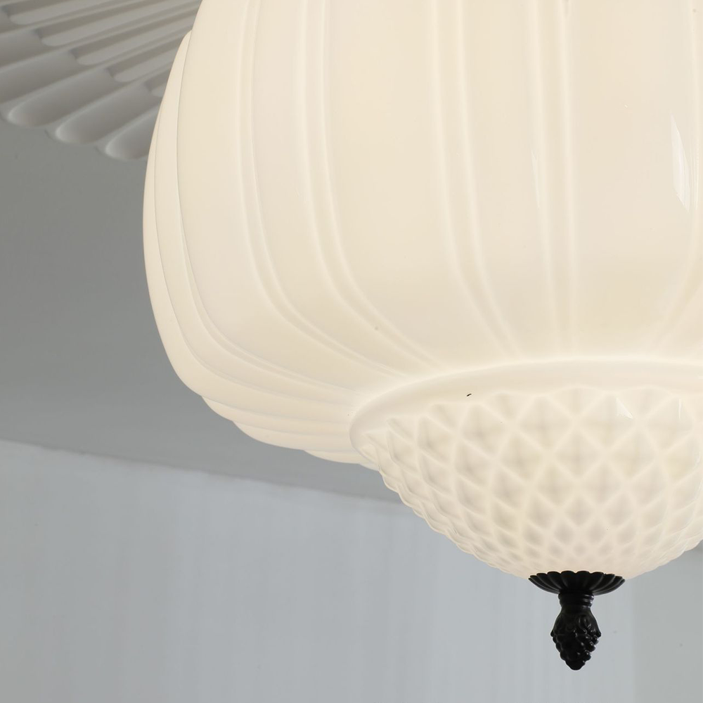 Arisha Moderno Plafoniere Metallo Vetro Camera da Letto