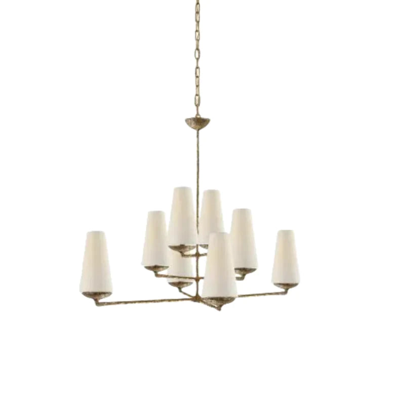 Alessio Design Lampadari LED Bianco Nero Metall Camera da Letto Cucina