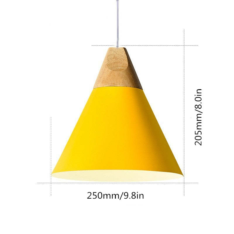 Valentina Moderno Semplice LED Lampada a Sospensione Multi-Forme Legno/Metallo Soggiorno/Camera da Letto/Cucina