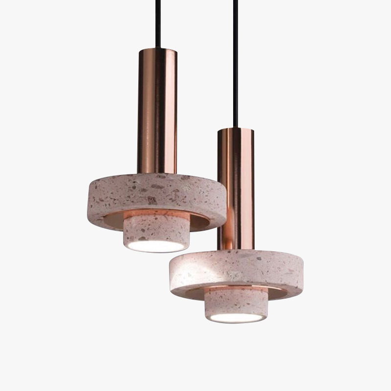 Zaid Lampade a Sospensione Colorate Terrazzo Moderne LED Arte Deco