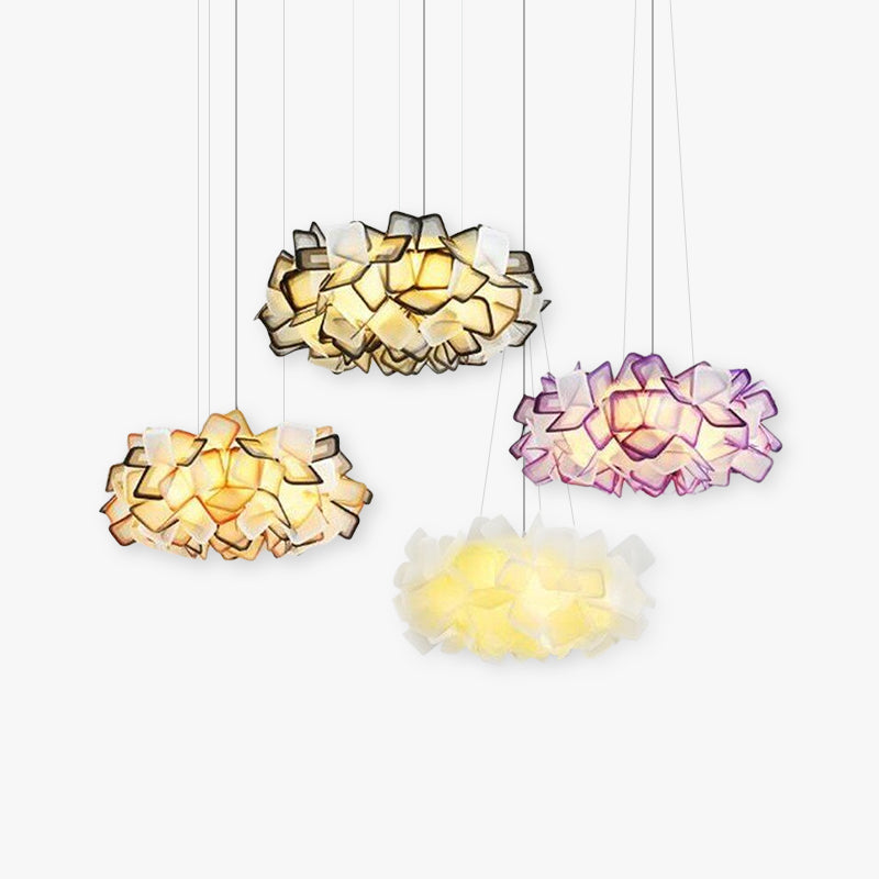 Aria Moderna LED Lampada a Sospensione Decorazione Floreale