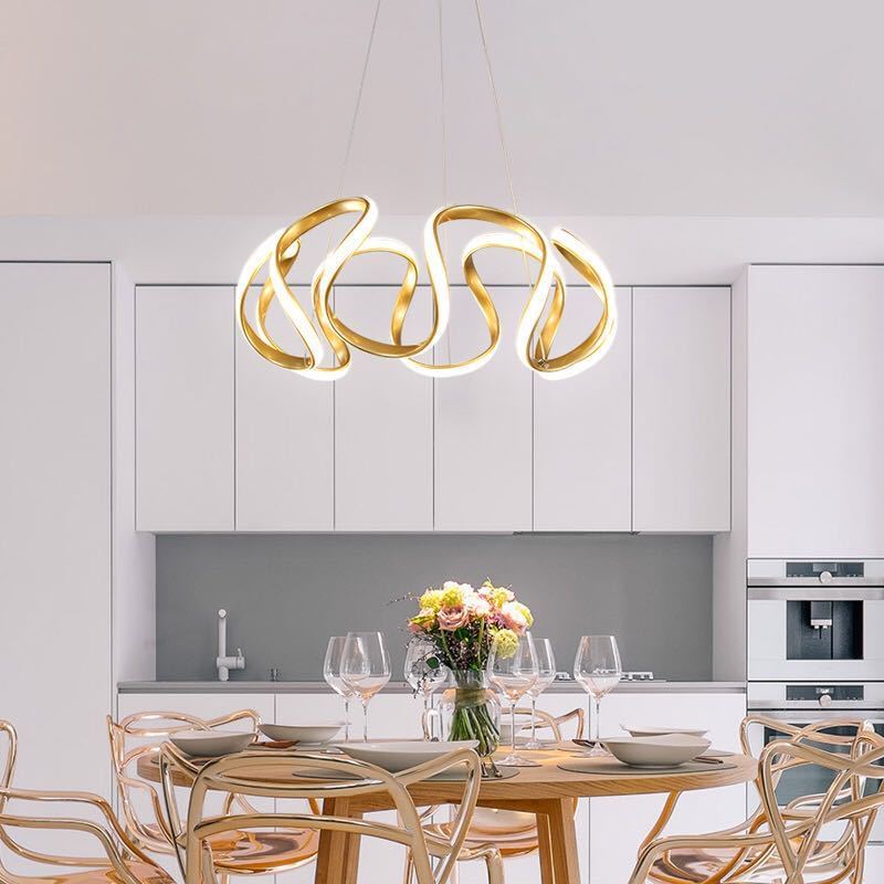 Arisha Lampada a Sospensione Irregolare Fiore Moderne 3 Colori