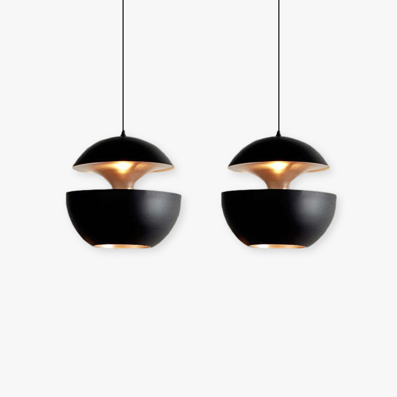 Arisha Moderno LED Urbano Lampade a Sospensione Metallo Nero/Bianco Soggiorno/Camera da Letto