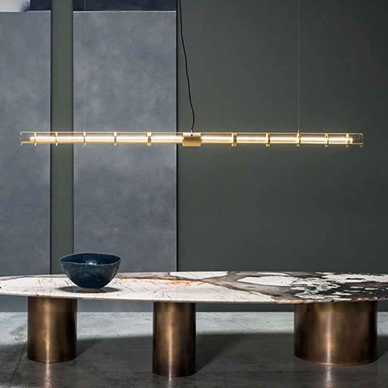 Arisha Moderno Minimalista Lineare Metallo Lampade a Sospensione
