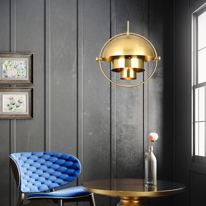 Moderne LED Geometrica Lampade a Sospensione Metallo/Acrilico Isola Cucina