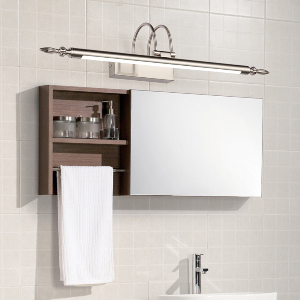 Arisha LED Applique Metallo Nero Lineare Moderno