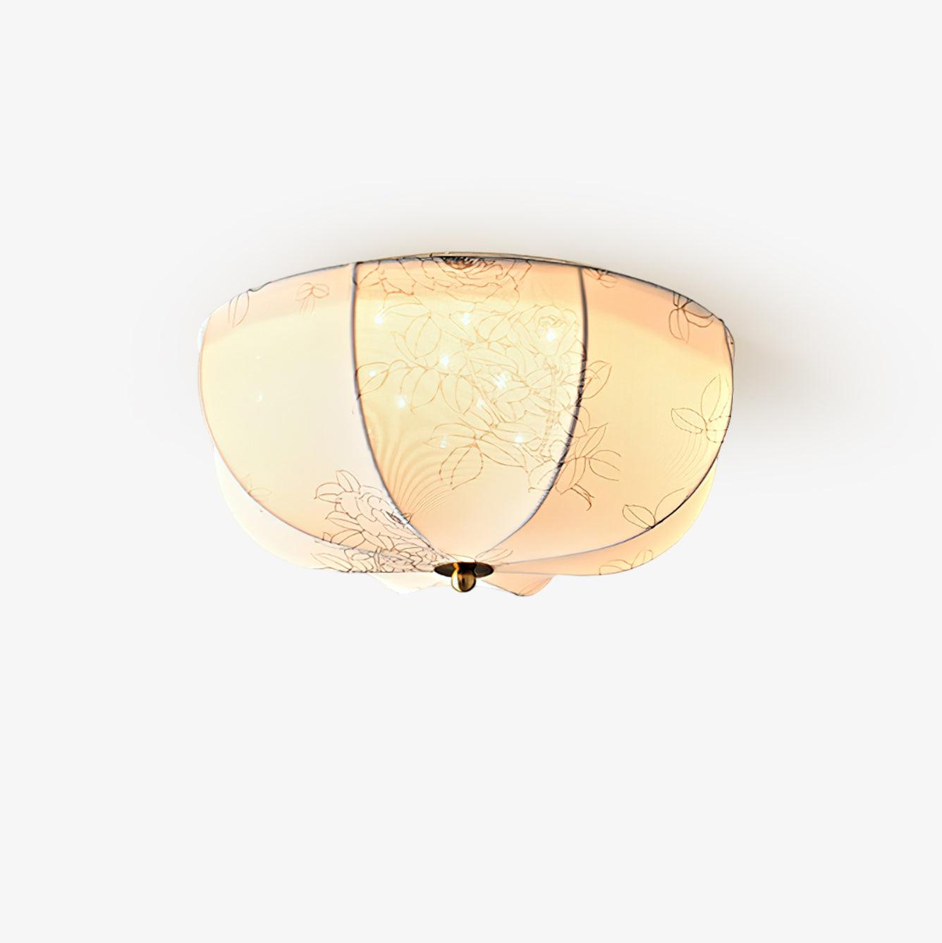 Ritta Retro Globo Metallo Stoffa LED Planiere Sala da Pranzo Camera da Letto
