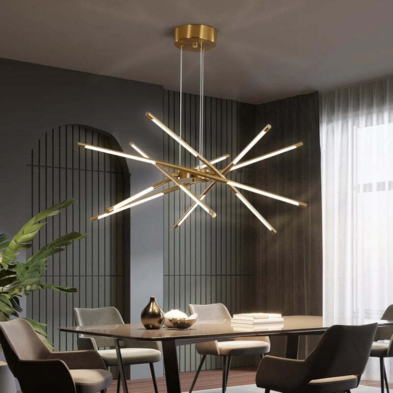 Arisha Lampada a Sospensione Lineare Moderna