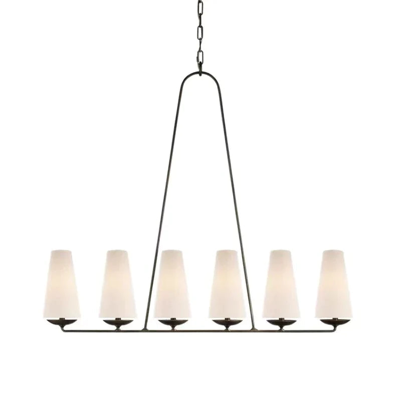 Alessio Design Lampadari LED Bianco Nero Metall Camera da Letto Cucina