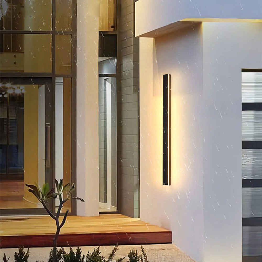 Ray Applique da Esterni Metallo Lineare Balcone Terrazza Minimalista