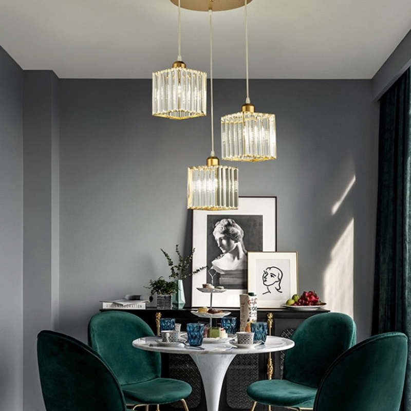 Herbert Moderna LED Lampada a Sospensione Vetro Cilindro Nero/Oro Grappolo Soggiorno/Camera da LettoSoggiorno/Camera da Letto