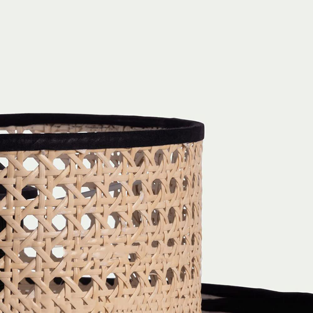 Ritta Moderno Classico LED Lampada a Sospensione Rattan Soggiorno/Camera da Letto/Sala da Pranzo