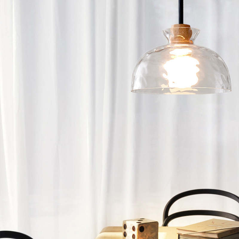 Arisha Minimalista LED Design Vetro Lampade a Sospensione Trasparente Soggiorno/Camera da Letto