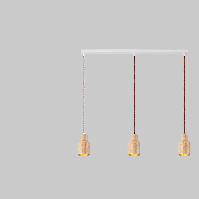 Muto Vintage Legno Sospensione Noce Soggiorno/Bar/Ristorante