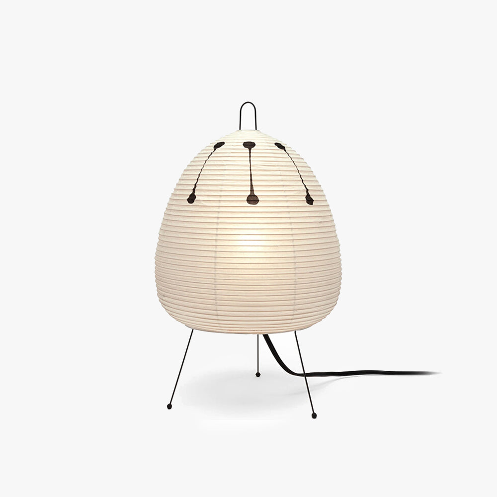 Ritta Moderne Lampada da Terra Carta Artificiale/Metallo Bianco
