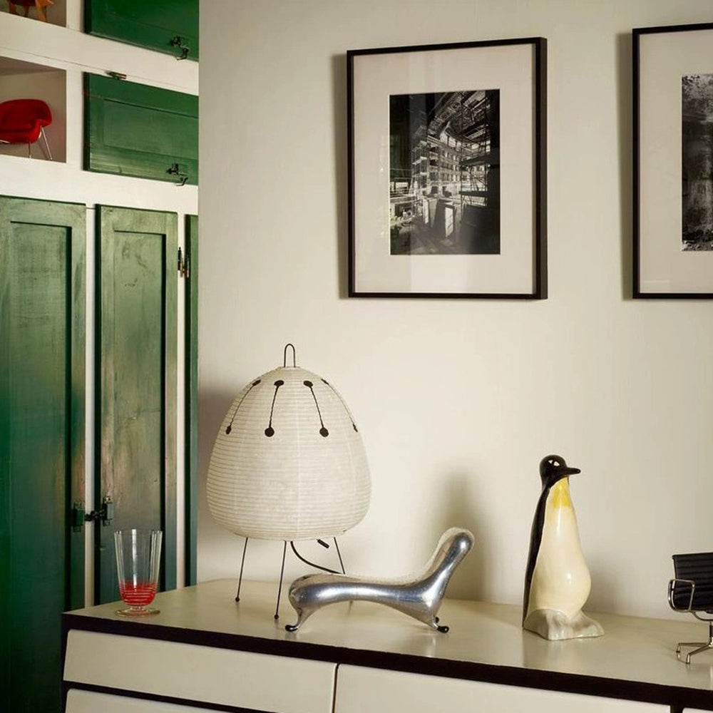 Ritta Moderne Lampada da Terra Carta Artificiale/Metallo Bianco