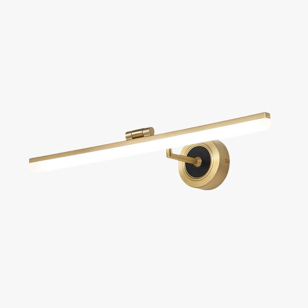 Arisha Minimalismo Vintage LED Applique Rettangolo Lineare Specchio