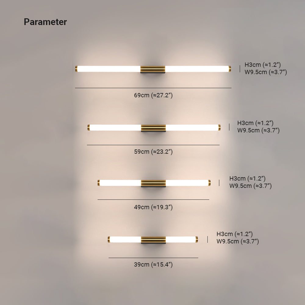 Arisha Moderna LED Applique Lungo Lineare Bianco Specchio Anteriore Soggiorno/Camera da Letto