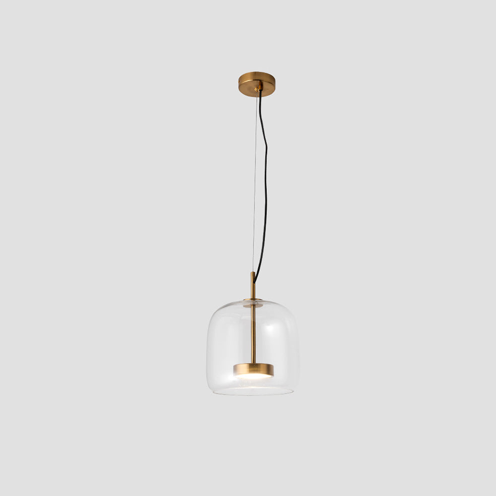 Valentina Vetro Trasparente/Fumé/Ambra Moderne Lampade a sospensione