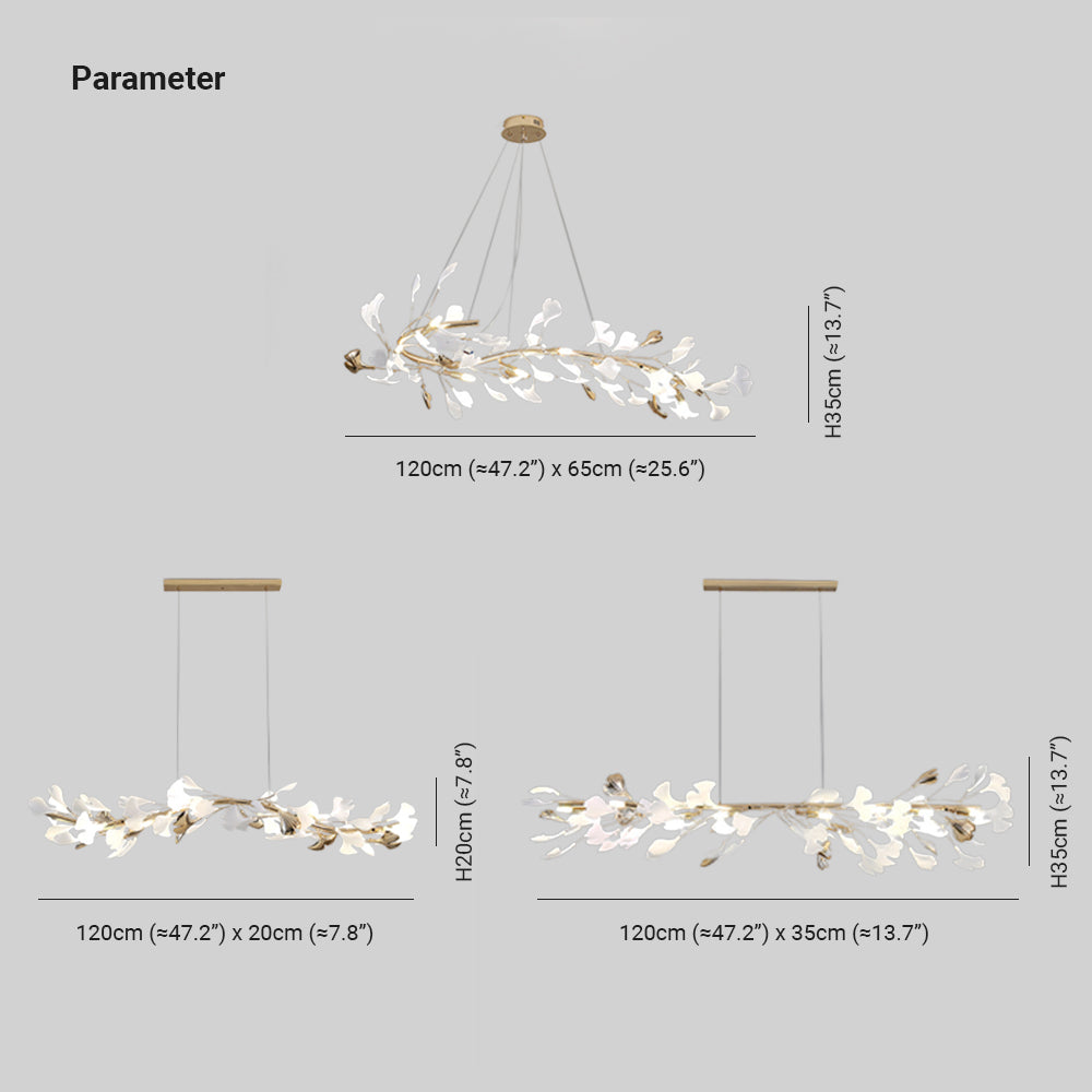 Olivia LED Moderno Creativo Metallo/Ceramica Lampadari Oro
