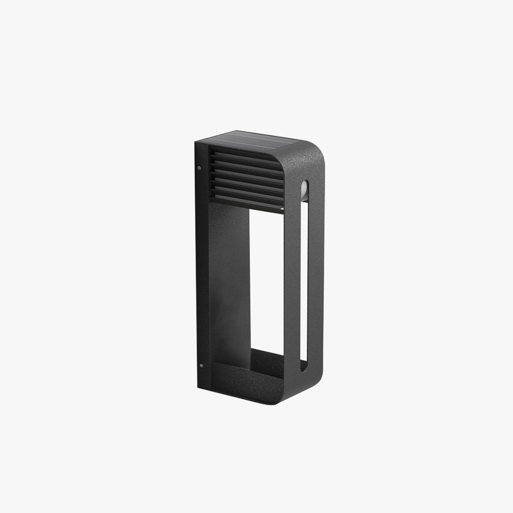 Ray Rettangolare Moderno Solare Applique da Esterno /Portavaso per Piante