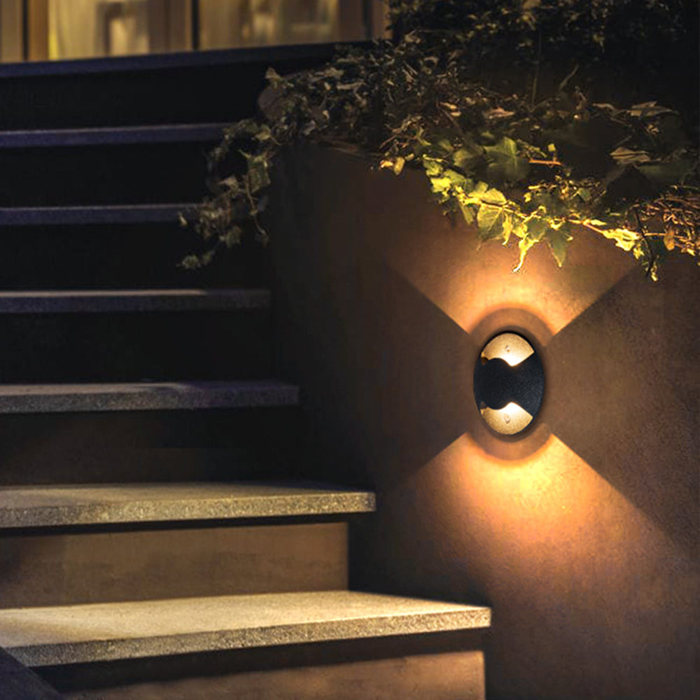 Ray Incasso LED Lampade da Esterno Metallo/Vetro Giardino