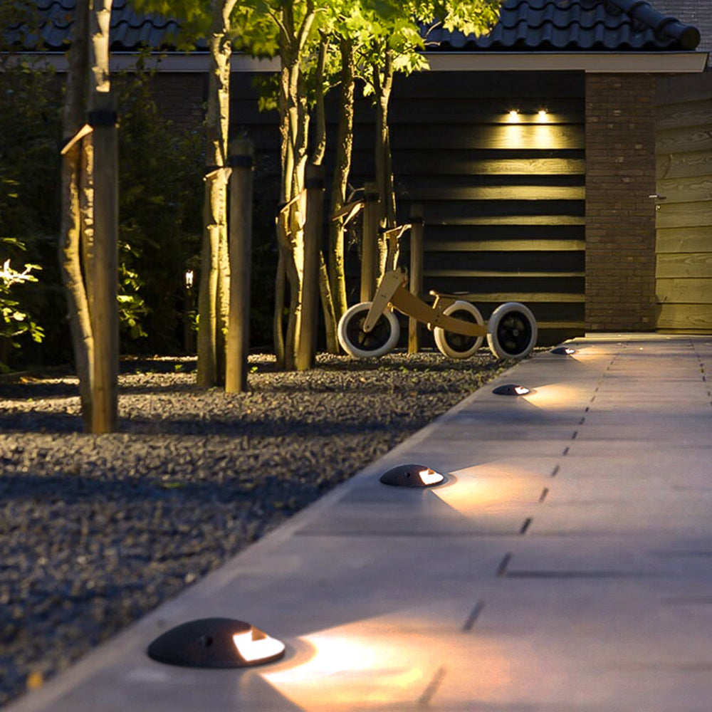Ray Incasso LED Lampade da Esterno Metallo/Vetro Giardino