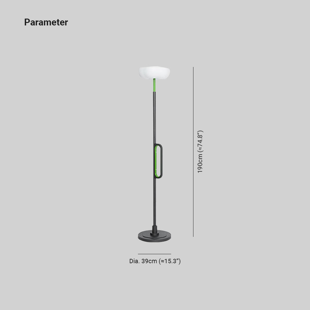 Ray Minimalista Fiore Lampade da Esterno LED Metallo/Acrilico Solare