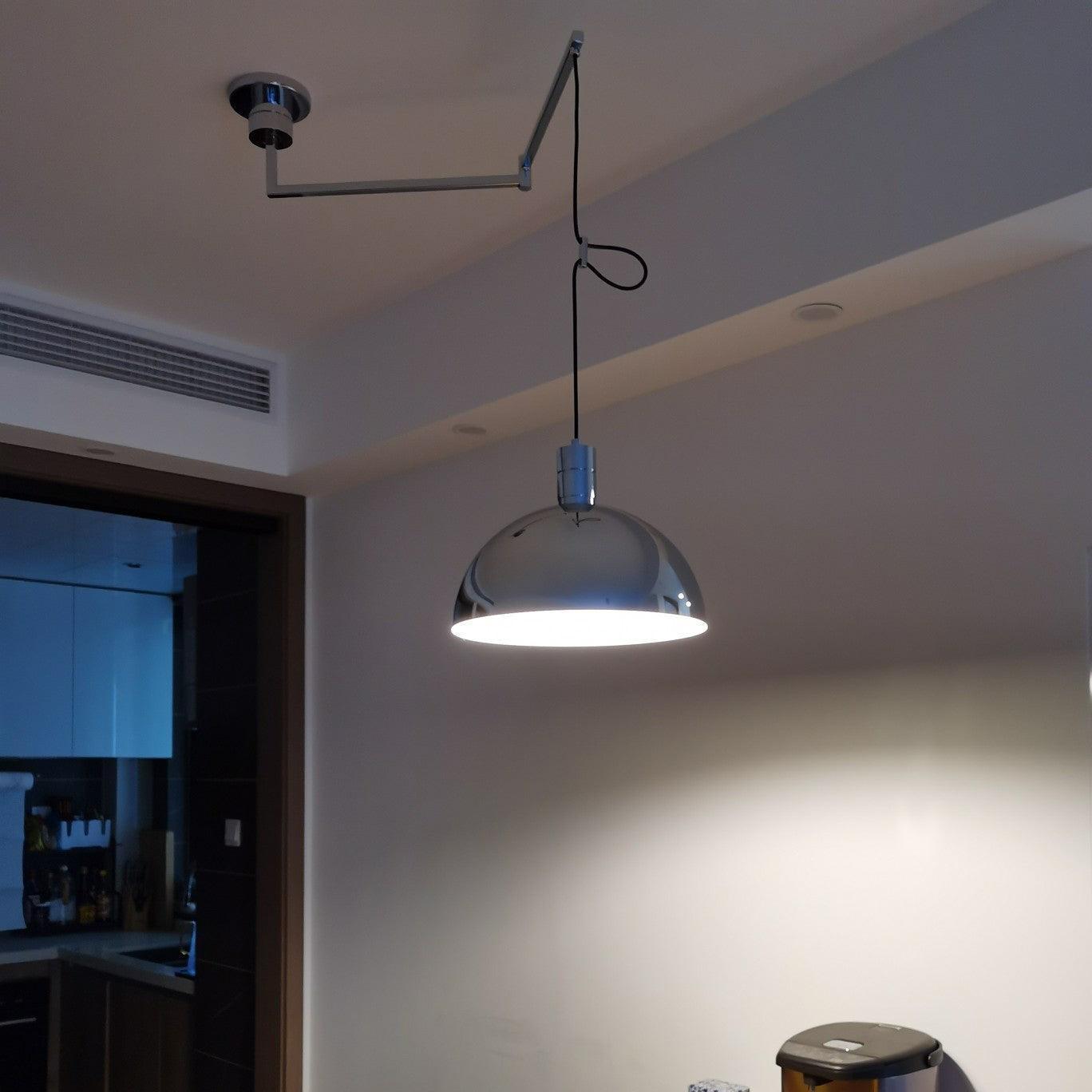 Lyshae Modern Minimalist Nordic Glass Metal Pendant Light - Blowlighting