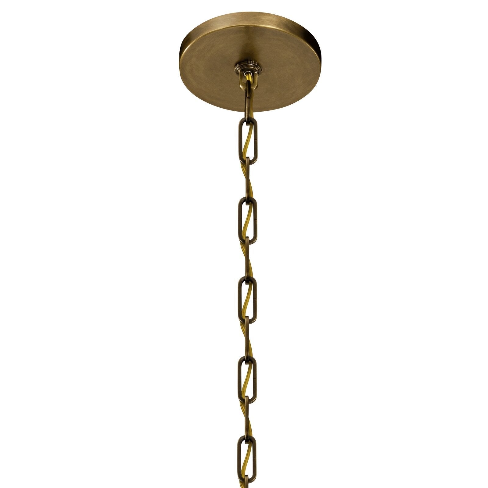 Abbotswell Traditional Modern Brass Chandelier - Lamp Copper