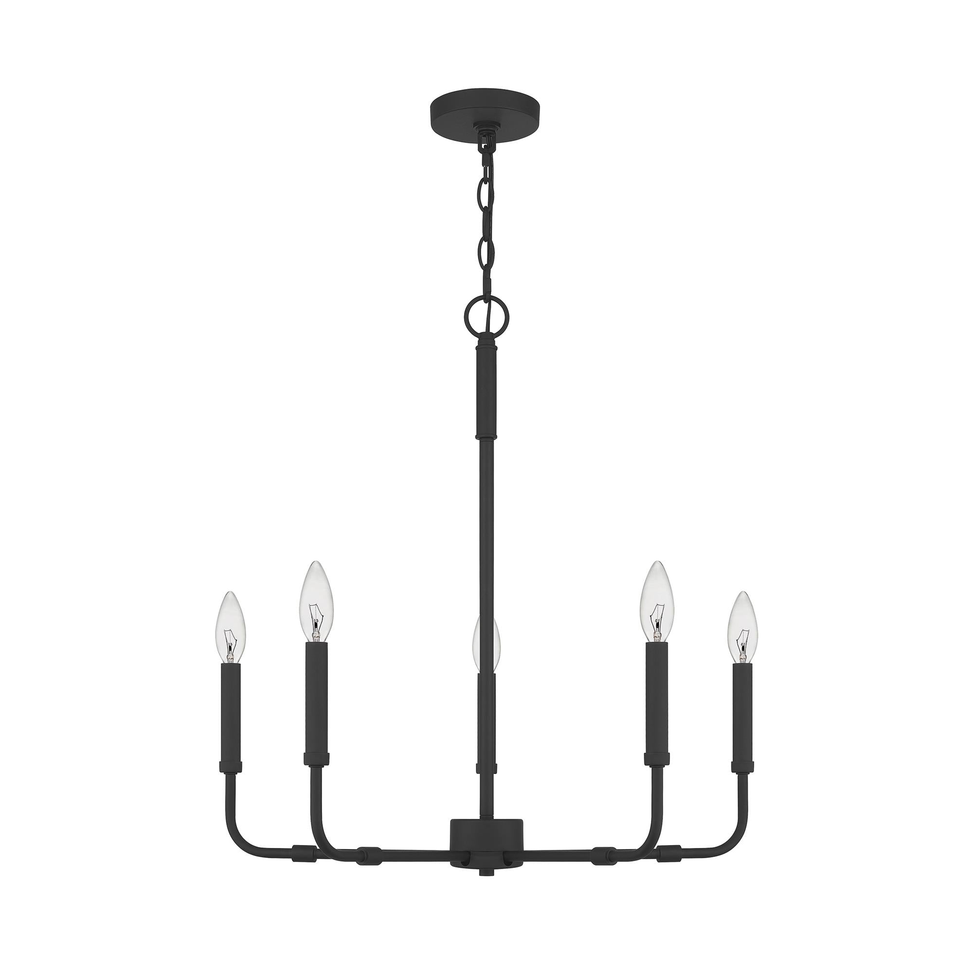Abner Industrial Modern Brass Chandelier - Lamp Copper