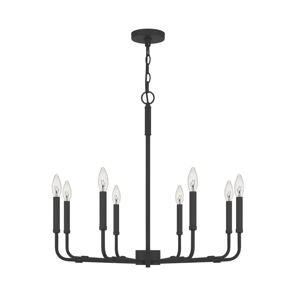 Abner Industrial Modern Brass Chandelier - Lamp Copper