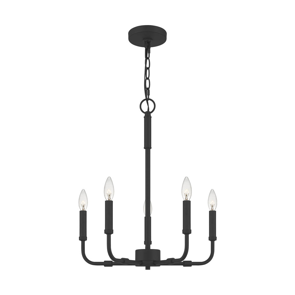 Abner Industrial Modern Brass Chandelier - Lamp Copper