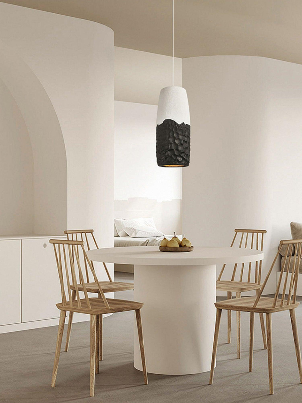 Orphaarae Modern Minimalist Plastic Pendant Lamp - Blowlighting