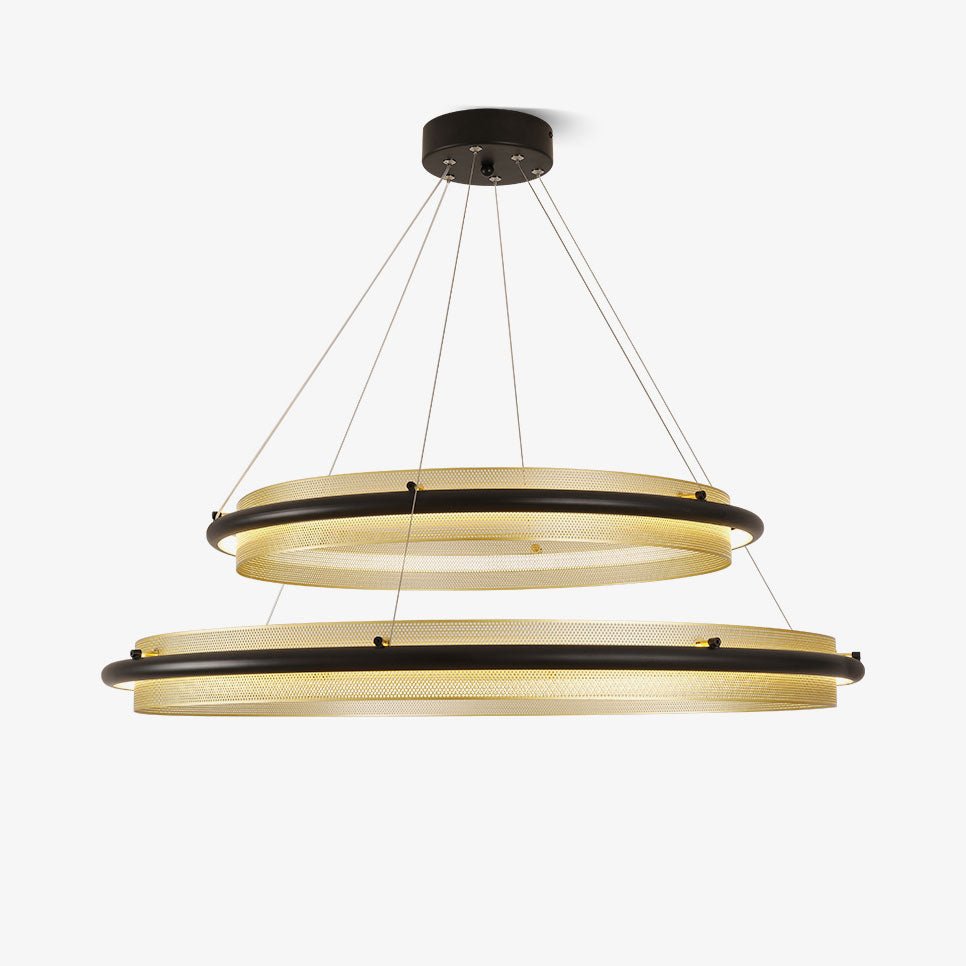 Acrylic LED Round Chandelier - Blowlighting