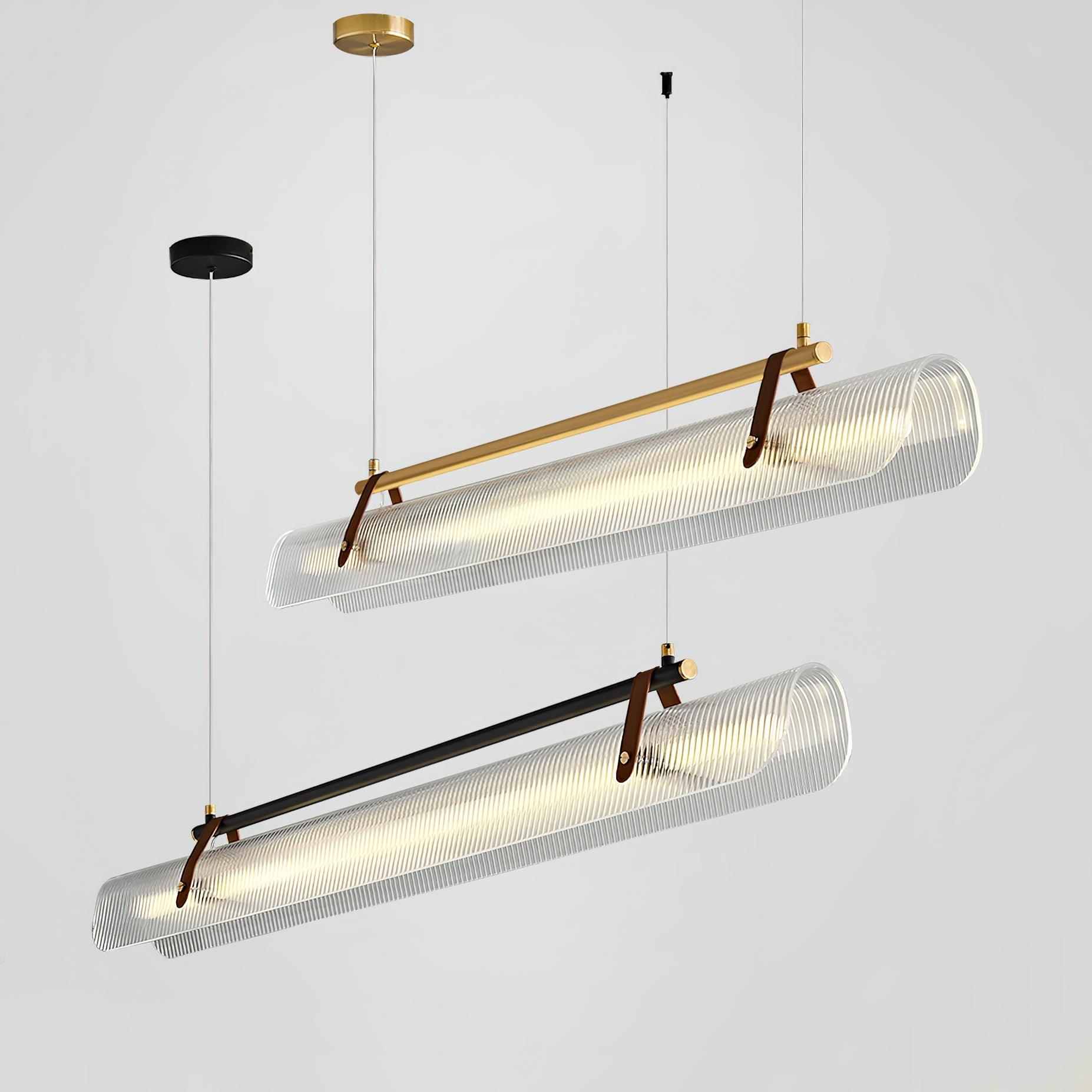 Acrylic Linear Chandelier - Blowlighting