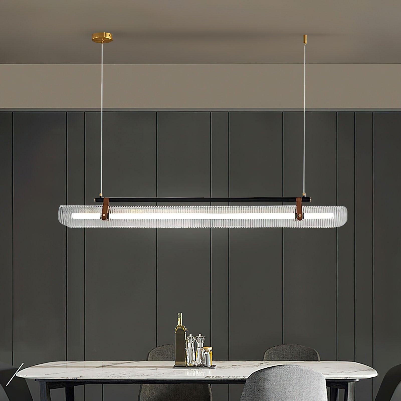Acrylic Linear Chandelier - Blowlighting