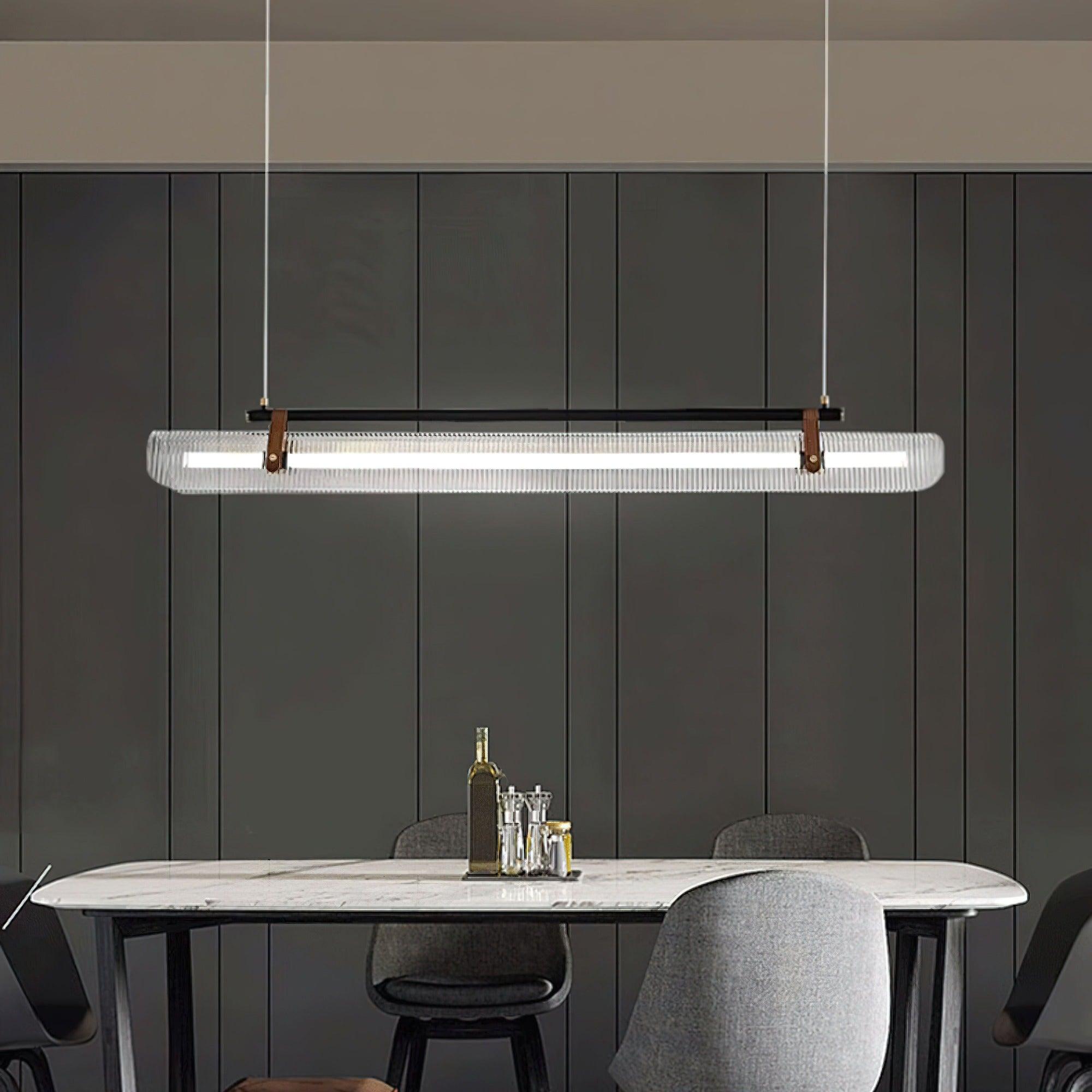 Acrylic Linear Chandelier - Blowlighting