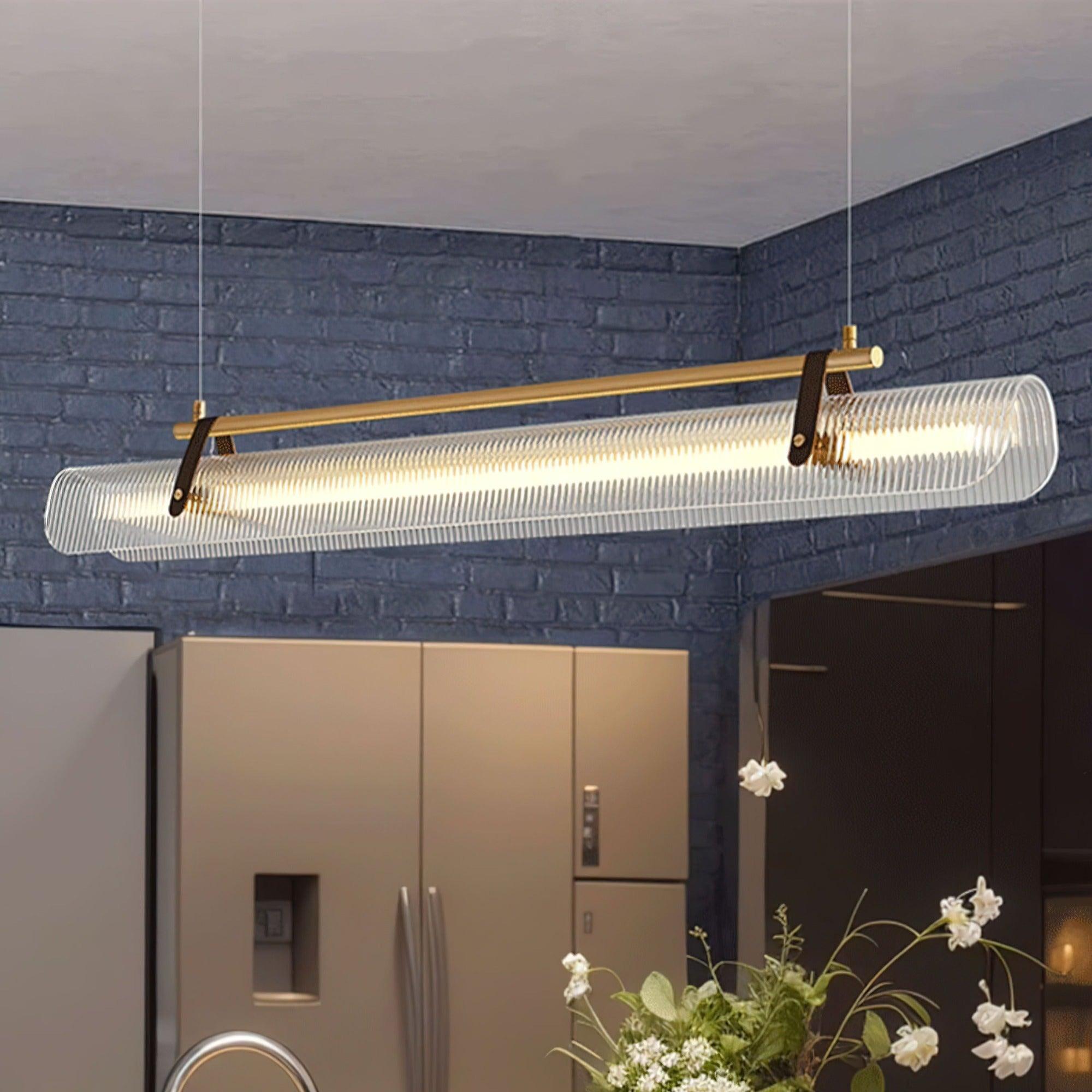 Acrylic Linear Chandelier - Blowlighting