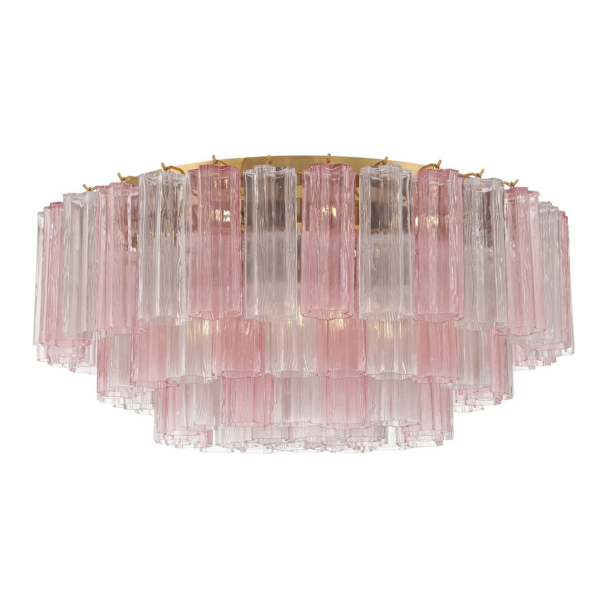 Aurora Ceiling Lamp Glass Tube Layered Amber - Neutralighting