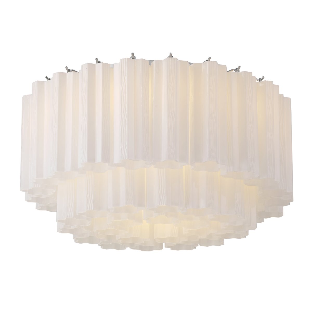 Aurora Ceiling Lamp Glass Tube Layered Amber - Neutralighting