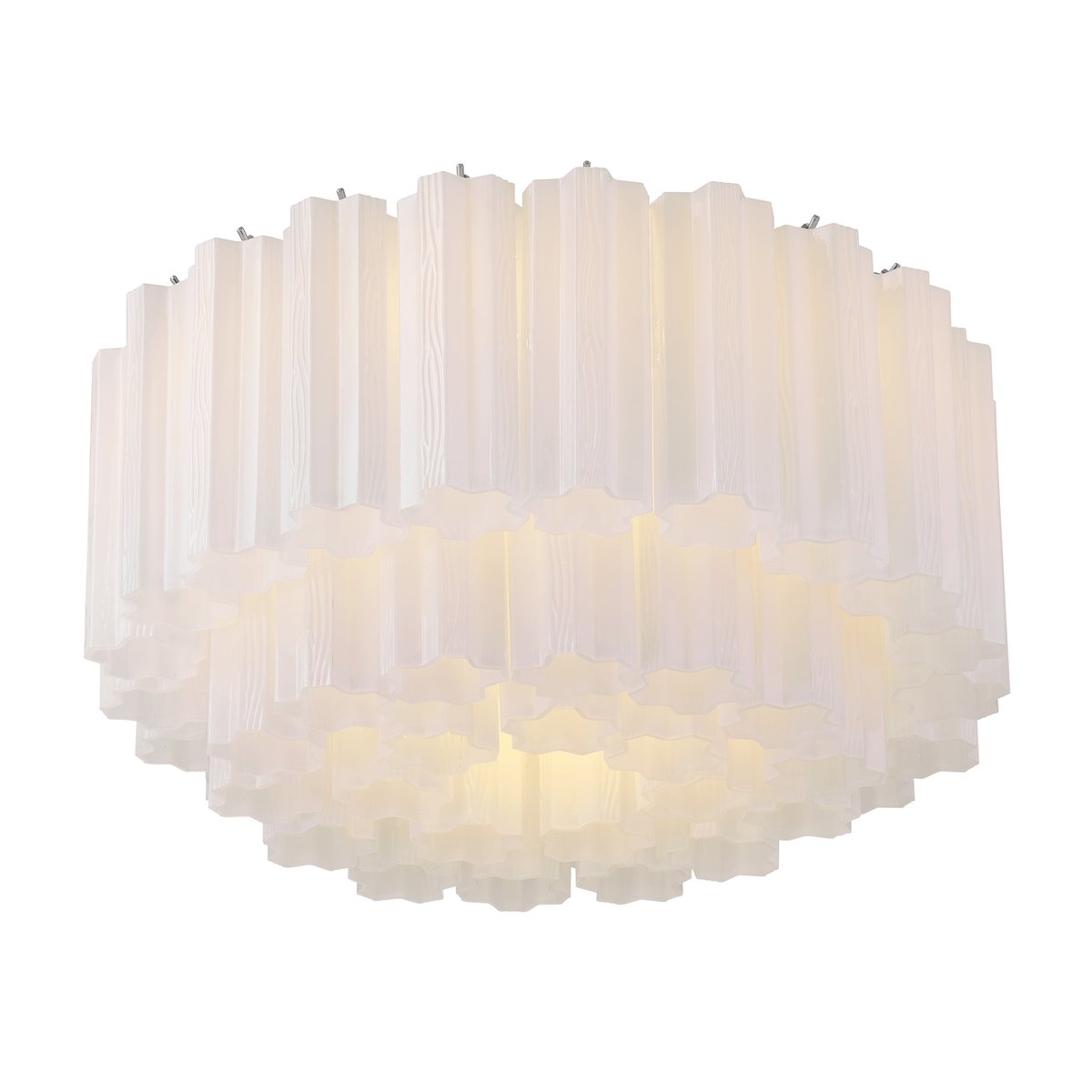 Aurora Ceiling Lamp Glass Tube Layered Amber - Neutralighting
