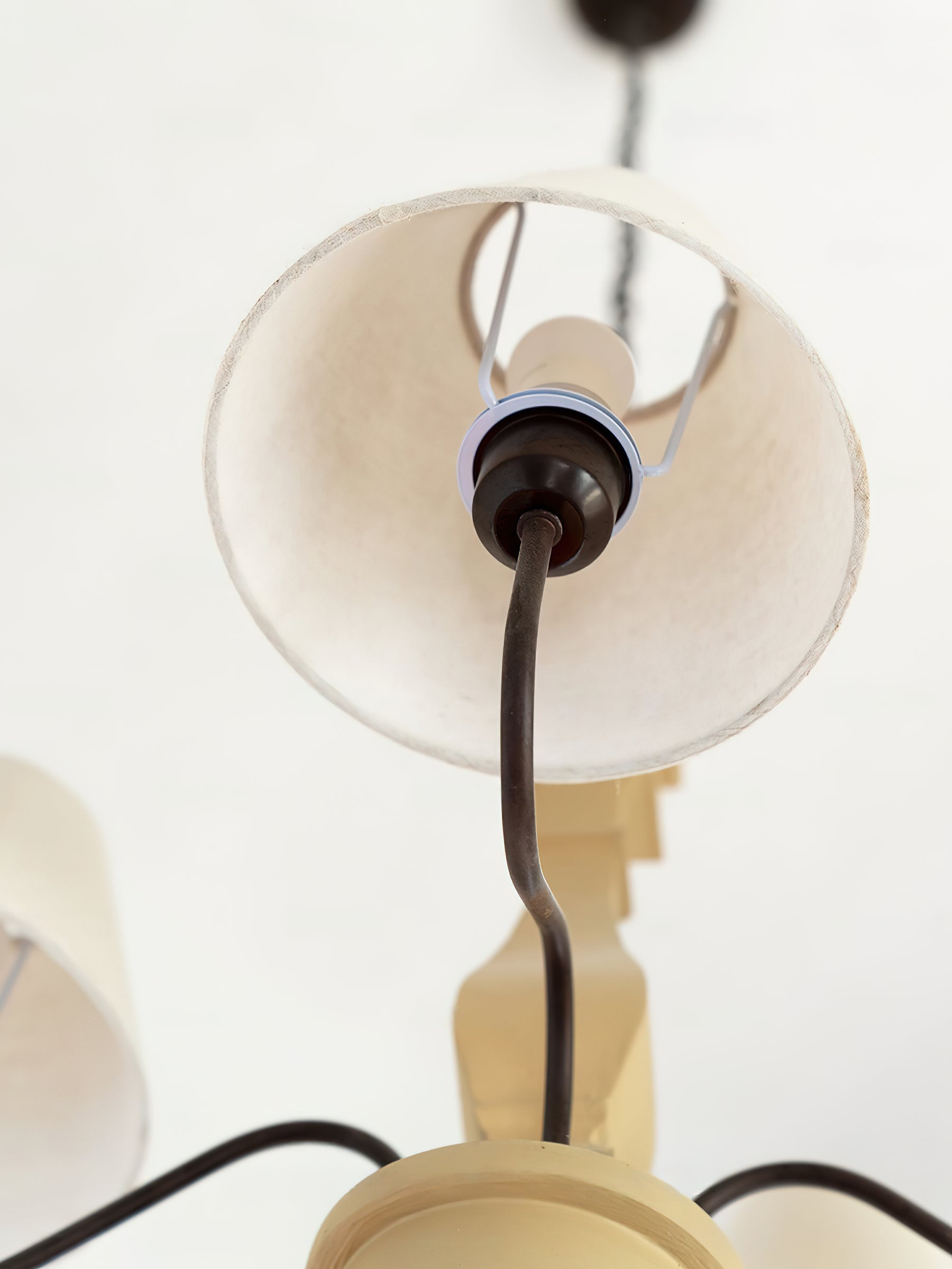 Adela Traditional Luxury Wood Chandelier - Lamp Copper