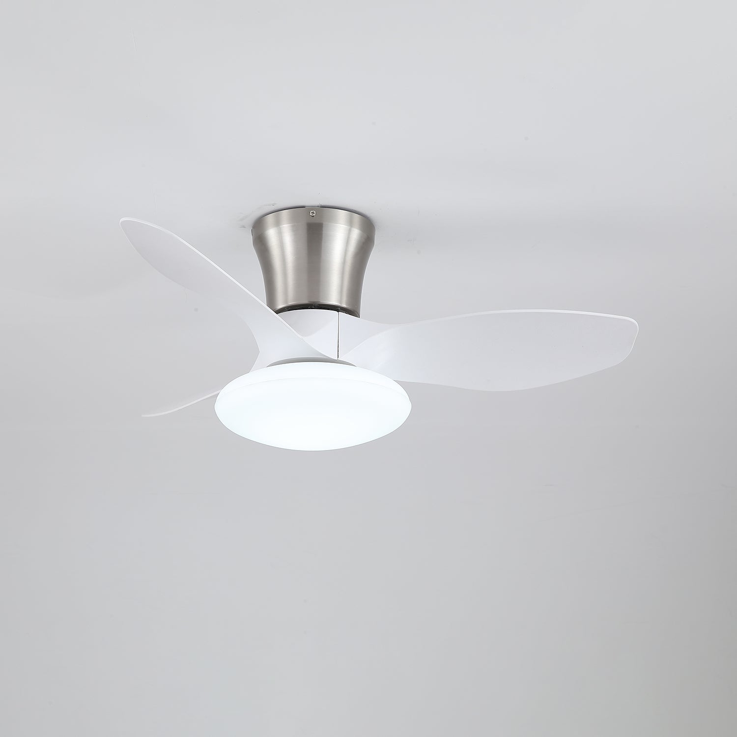 Ventilatore da Soffitto Velora Moderno in Legno con Luce, adatto per uso interno
