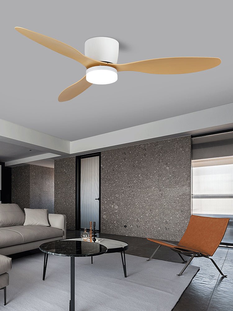 Ventilatore da soffitto Knox con luce, dimensione 42 pollici, adatto per stanze medie.